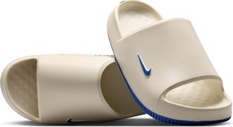 Nike Mens Calm (Kentucky) College Slides in White | IM3251-100