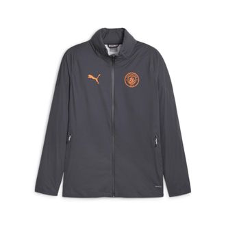 Puma Mens Manchester City Rain Jacket - Grey - Size X-Large