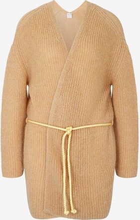 Forte_Forte Langer Cardigan aus Mohair