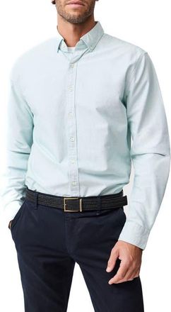 Rodd & Gunn Cambridge Original Fit Button-Down Oxford Shirt in Fern at Nordstrom, Size Xxx-Large