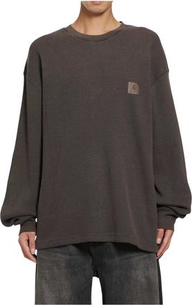 Carhartt Work in Progress Heren, Tops, Bruin, Maat: XL Katoen