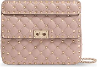Valentino Garavani Bags.. - Dames - Schoudertassen - Roze - ONE Size - Leer - Tassen