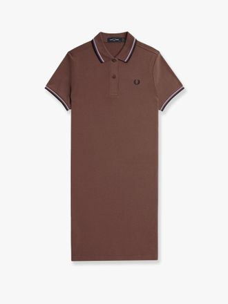 Fred Perry Abito polo in cotone stretch con profili in contrasto - FRED PERRY - gender_Woman