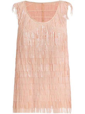 Dolce & Gabbana sequinned sleeveless top - Pink