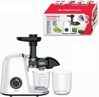 OEM Exprimidor Lento 150w Para Frutas Y Verduras Cold Press Klausberg Kb-7869
