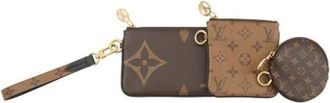 Louis Vuitton Pre-owned Mini Bags, female, Brown, Size: ONE SIZE Pre-owned Trio Pouch
