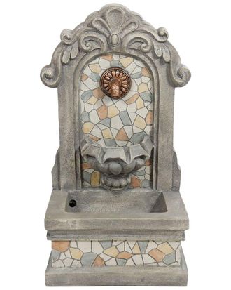 Sunnydaze Enchanting Estate Outdoor Wall Fountain