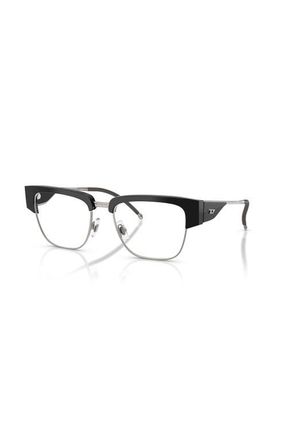 Diesel 55mm Square optical glasses in Black at Nordstrom