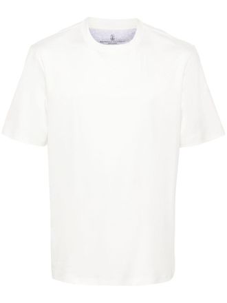 Brunello Cucinelli T-shirt girocollo - Bianco