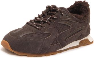 Ash Sneakers, female, Brown, Size: 8 US Kasar Fur Sneaker