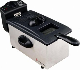 Trade Shop Trade Shop - Friggitrice Elettrica Professionale 2000w 3lt. Cestello Estraibile Jordan Df300a