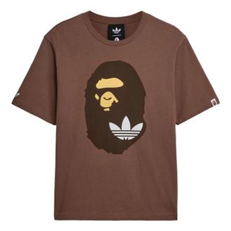 adidas x Bape SSL T-Shirt Asia Sizing Earth Strata KF4915