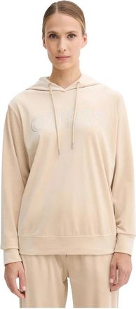 Guess Couture Hoodie - Dames - Hoodies - Beige - S - Leer - Hoodies & sweatvesten