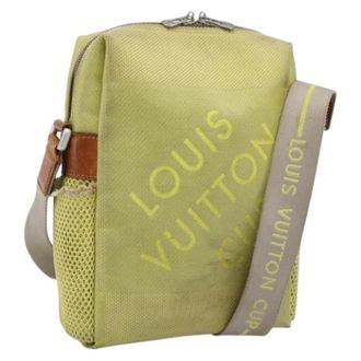 Louis Vuitton Tweedehands Canvas Louis Vuitton tassen - Dames - Pre-owned - Geel - Maat: ONE Size