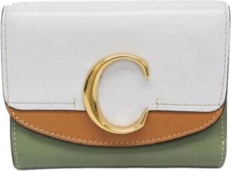 Chlo&eacute; Pre-owned Wallets, female, Multicolor, Size: ONE SIZE Pre-owned Leather Wallet