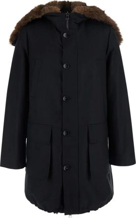 VALENTINI 1972 Parka - Heren - Parka Jassen - Zwart - L - Katoen - Jassen