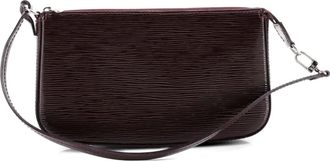 Louis Vuitton Clutch Pochette Accessoires NM Electric in pelle &Eacute;pi - Rosso