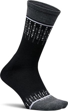 Feetures Womens Max Cushion Crew Womens Crew Cut Socks Shoes Twinkle Black : LG (Womens Shoe 10-13), Nylon/Polyester/Spandex