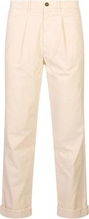 Mason's Straight Broeken - Heren - Straight fit broeken - Beige - 2XL - Broeken