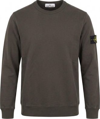 Stone Island Organic Cotton Fleece Sweatshirt
