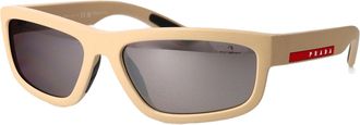 Prada Mens Sunglasses 0ps 05zs Injected Beige