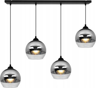 OEM L&aacute;mpara Colgante Elegante, L&aacute;mpara De Cristal, Led Cromado