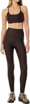P.E Nation Fairmont Full Length Legging In Espresso