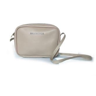 Balenciaga Pre-owned Womens Medium everyday camera bag - Brown Leather - One Size