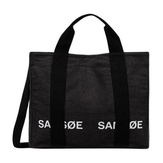 Sams&oslash;e & Sams&oslash;e Donna, Borse, Nero, Taglia unica, new