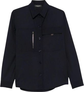 Fabiana Filippi Shirts - Dames - Overhemden - Blauw - XS - Overhemden