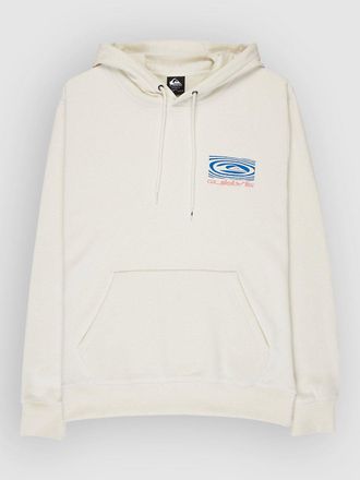 Quiksilver Screen Classic Surf Fleece Hoodie weiss