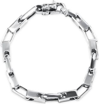 Pompeii3 Mens Link 14k Gold (55gram) or Platinum (90gram) 7mm Bracelet 8.5