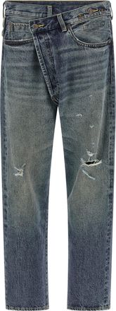 R13 Cotton Straight-Leg Womens Jeans
