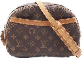 Louis Vuitton 2003 Blower monogram-pattern shoulder bag - Brown
