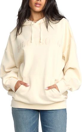 Billabong Hi Tide Dip Hoodie in White Cap at Nordstrom, Size X-Small