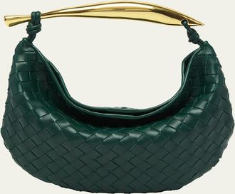 Bottega Veneta Sardine Leather Top-Handle Bag
