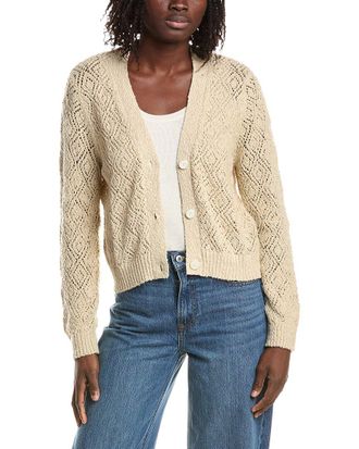 Isla Odette Pointelle Cardigan