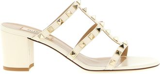 Valentino Garavani Rockstud Sandali Bianco-Donna