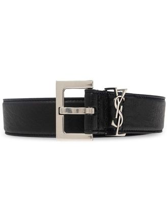 Saint Laurent Cassandre Belt Square Buckle Accessories