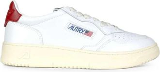 Autry Red Medialist Low Sneakers
