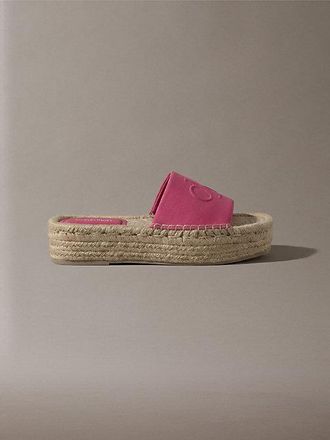 Calvin Klein Ebeth - Chanclas de cu&ntilde;a tipo alpargatas