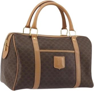 Celine Pre-owned Vintage Boston Bag - Dames - Vintage Handtas - Bruin - ONE Size - Leer - Vintage