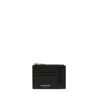 Lancaster Dune Kaarthouder - Dames - Accessoires - Zwart - Maat: ONE Size Leer