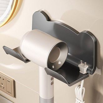 OEM Soporte Para Secador De Pelo, Instalaci&oacute;n Sin Taladros, Organizador De Pared Para Ba&ntilde;o, Soporte Para Secador De Pelo