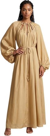 Zimmermann Golden Crew Neck Maxi Dress