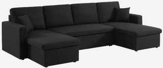 Sweeek Sof&aacute; Cama Panor&aacute;mico De 4 Plazas En Tela