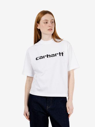 Carhartt Work in Progress W S/S Archive Script t-shirt white