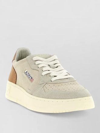 Autry suede leather low-top sneakers
