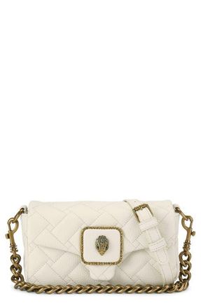 Kurt Geiger Mini Pimlico Crossbody Bag in Bone at Nordstrom