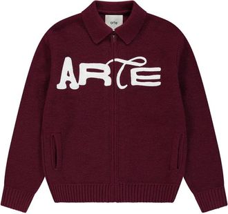 Arte Fine-knit Polo Sweater